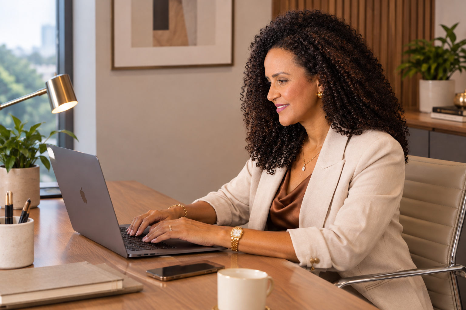 Ambiente de trabalho e atendimento